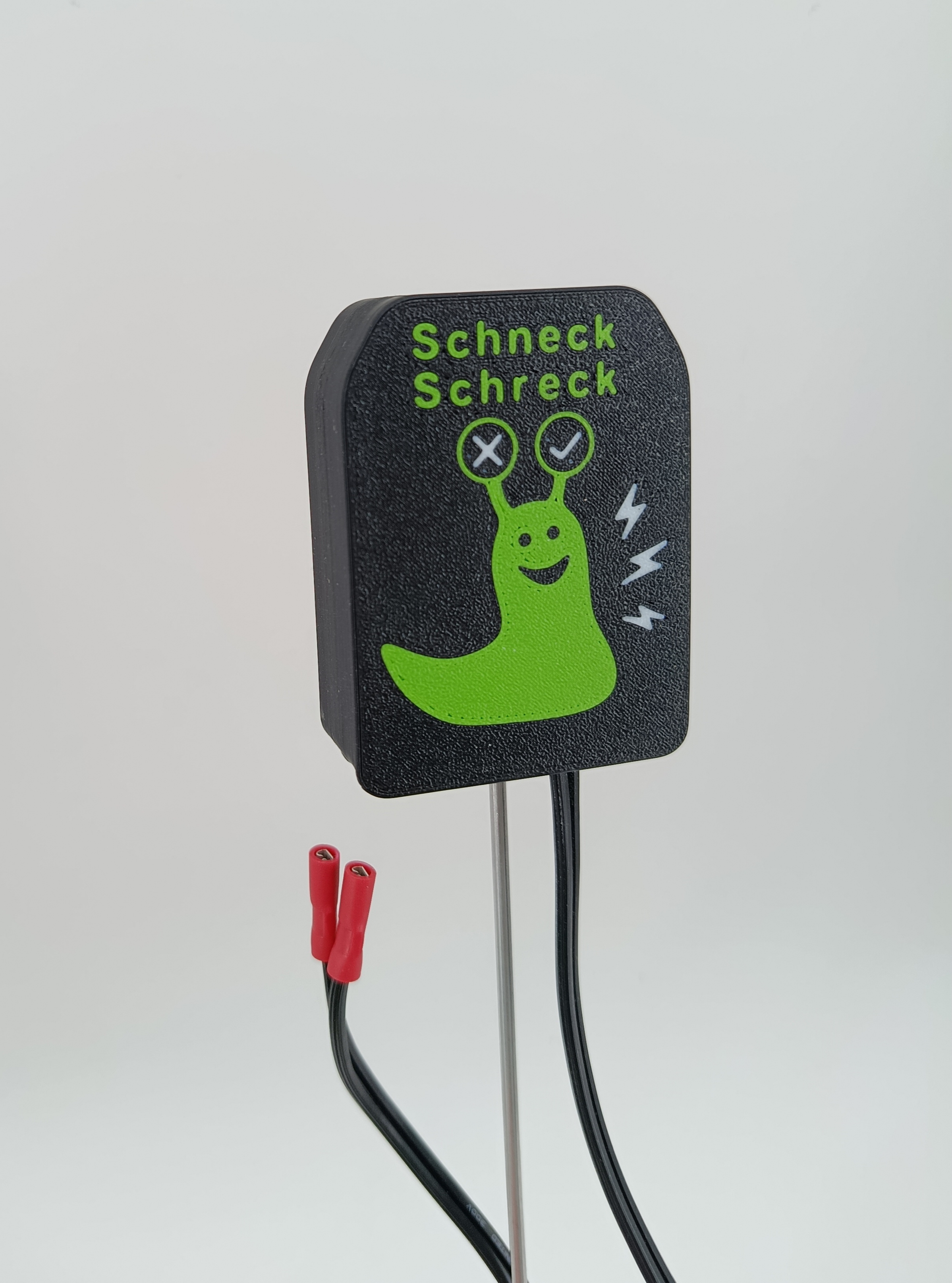 Schneck Schreck Base mit LED-Anzeige