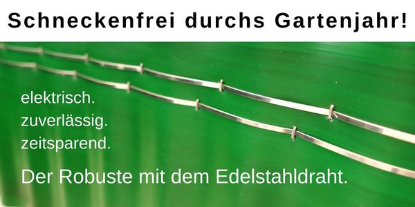 Durchstarten mit dem Schneckenzaun