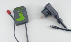 12-V-DC-Netzteil mit Schneck Schreck Duo Impulsgeber