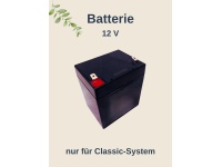 12-V-Batterie für Schneckenzaun Classic-System