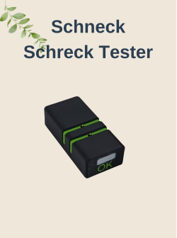 Schneck Schreck Tester zur Prüfung des elektrischen Schneckenzauns
