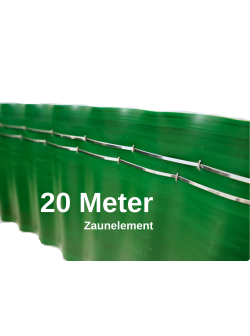20 m Zaunelement für Schneckenzaun