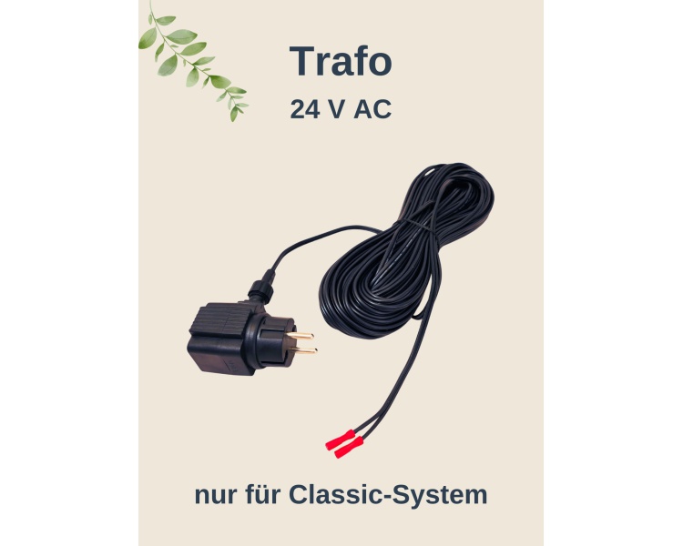24-V-AC-Trafo für Schneck Schreck Classic Schneckenzaun