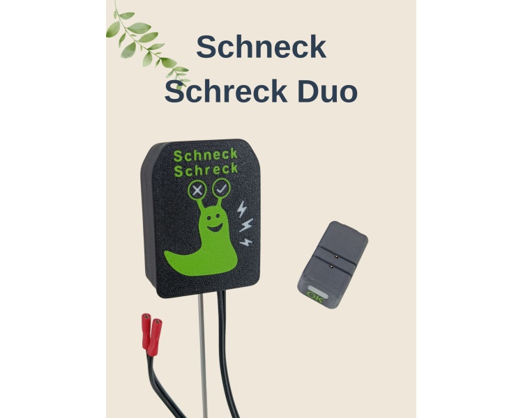 Schneck Schreck Duo Impulsgeber und Tester für elektrischen Schneckenzaun