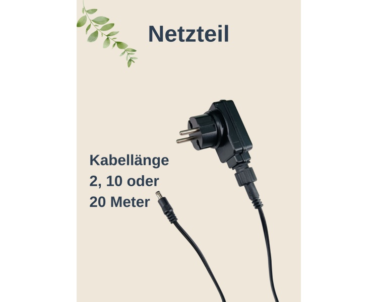 12-V-DC-Netzteil für Schneck Schreck Duo Impulsgeber