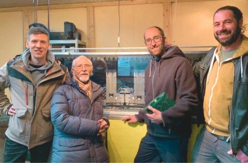 Entwicklung und Herstellung des Elektro-Schneckenzauns im Allgäu